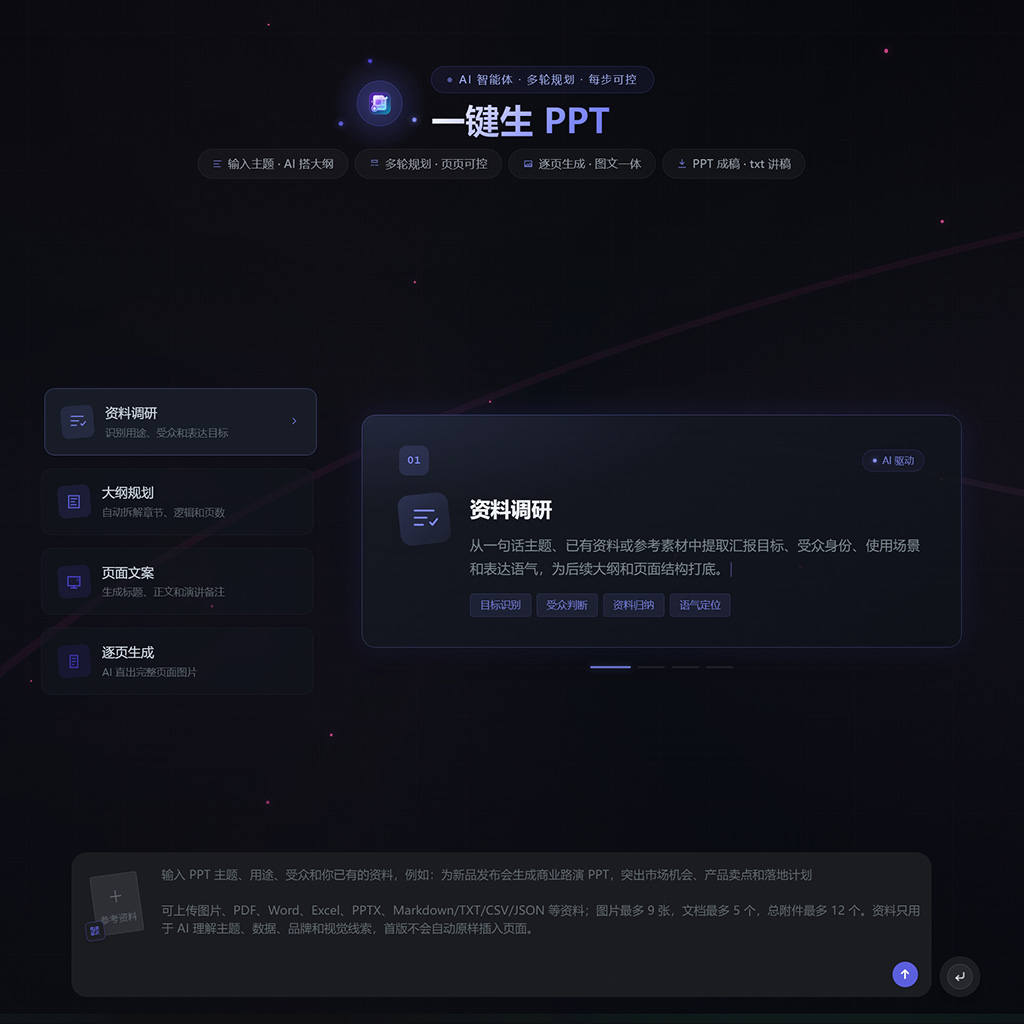 企业智能PPT生成与商务提案案例